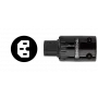 Разъем сетевой Kimber Kable WG-320 EVO Black